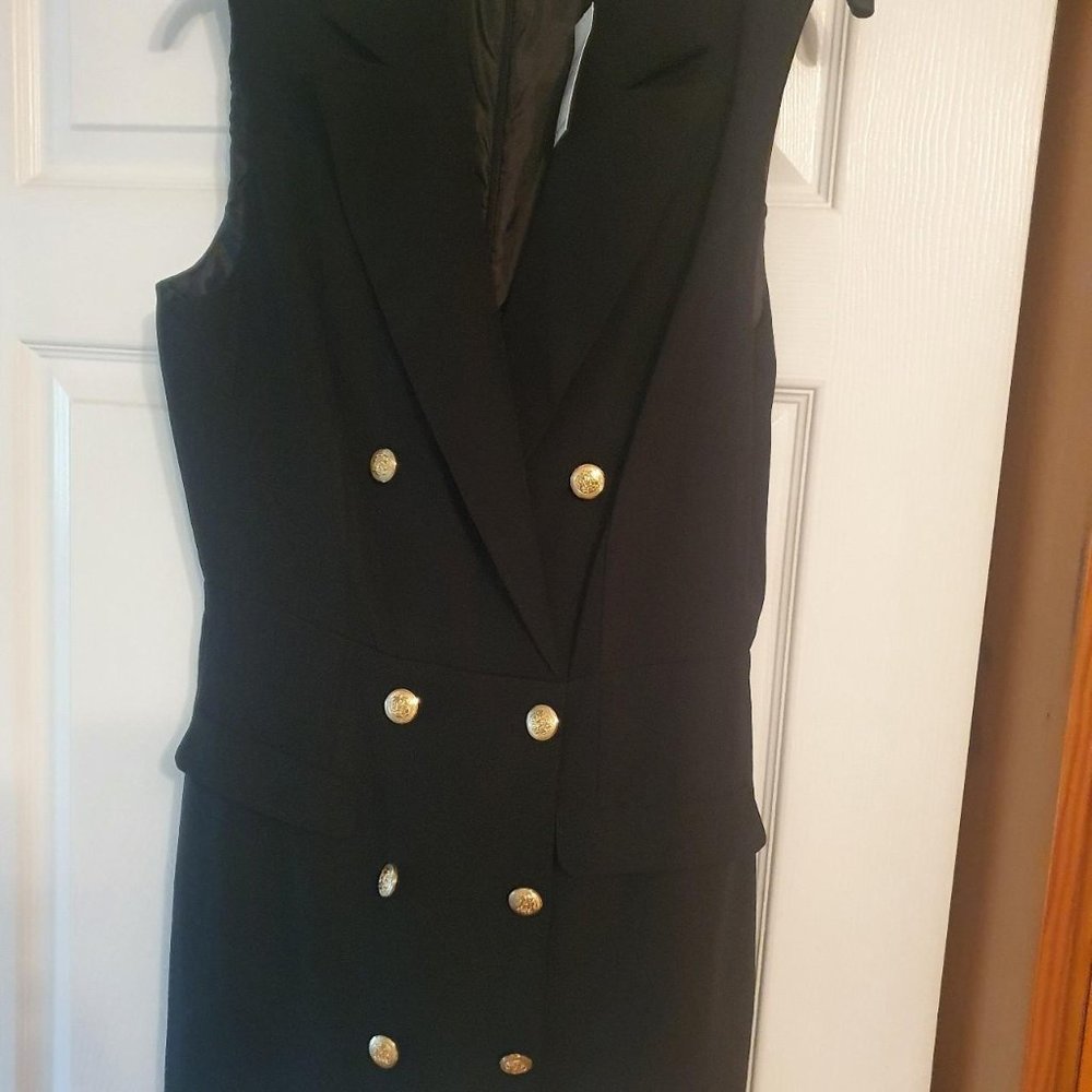 Miss Selfridge Womens Black Suit